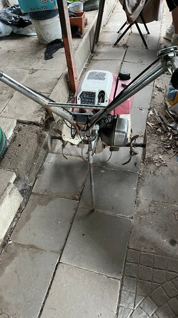 tuinfrees, Doe-het-zelf en Bouw, Gereedschap | Freesmachines, Ophalen, Gebruikt, Tuinfrees, Benzine