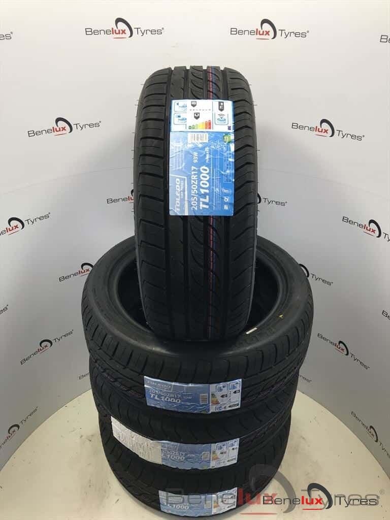 2of4 NEW 205/50ZR17 Tole 205/50R17 205/50 ZR17 R17 205/50/17, Neuf, -, Véhicule de tourisme, Pneus été