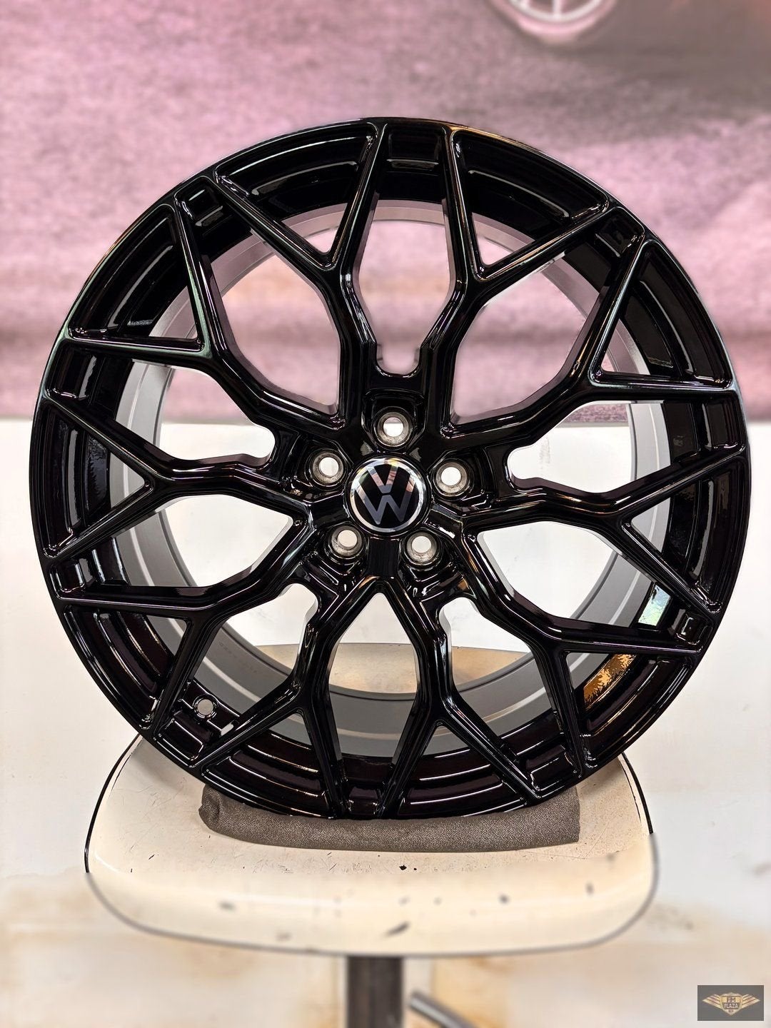 18 inch 5x100 VW Polo Vossen Look Velgen Nieuw, Velg(en), -, -, Nieuw