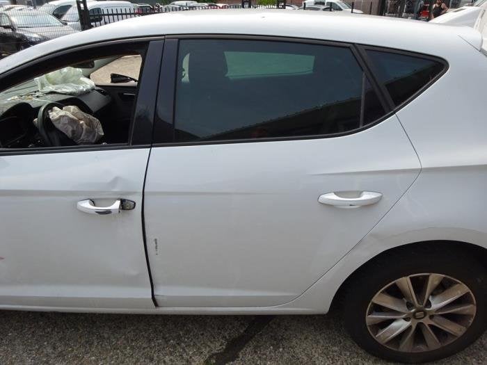 Portière 4portes arrière gauche d'un Seat Leon (LS9R), -, 3 mois de garantie, Utilisé, Porte