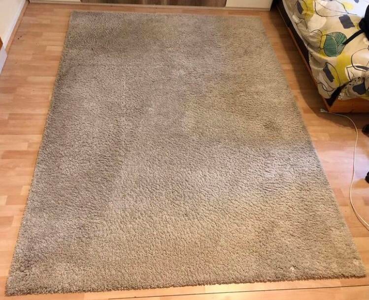 Ikea-tapijt, Ophalen, Gebruikt