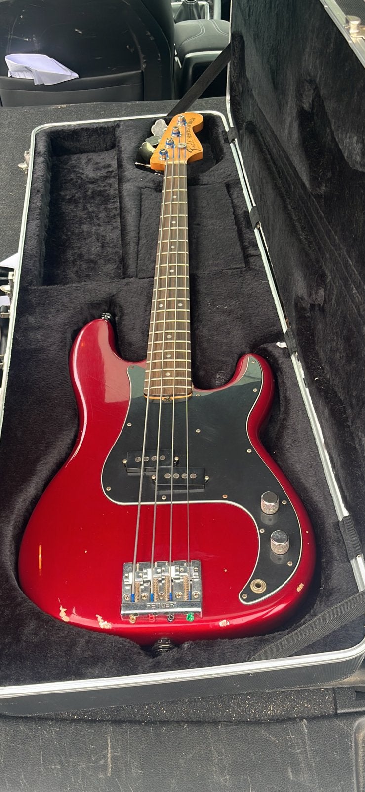 Fender P-bass Nate Mendel signature, Muziek en Instrumenten, Snaarinstrumenten | Gitaren | Bas, Ophalen, Gebruikt