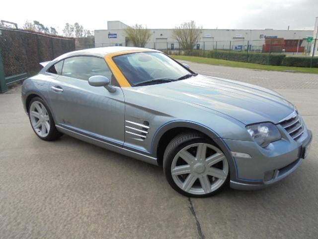 Mercedes chrisler 320,automaat,rood zwart interieur,automat, Automaat, Achterwielaandrijving, Leder, Zilver of Grijs