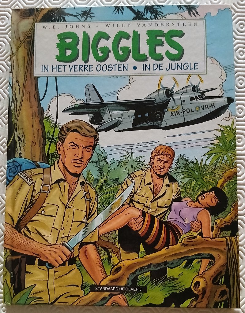 Biggles in het Verre Oosten + In de jungle HC, Boeken, Willy Vandersteen, Eén stripboek, Ophalen of Verzenden, Zo goed als nieuw