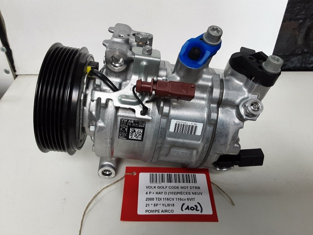 COMPRESSEUR CLIMATISATION Golf VIII (CD1) (3Q0816803D), Volkswagen, Volkswagen AG, Utilisé, Kundenbetreuung@volkswagen.de