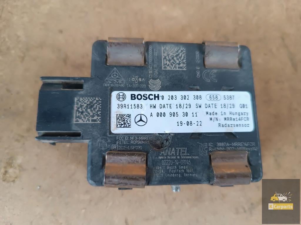 A0009053011, Mercedes Radar Distronic A0009053011, Auto-onderdelen, Gebruikt, Mercedes-Benz AG, Mercedes-Benz, Mercedesstrasse 120
70372  Stuttgart, DE