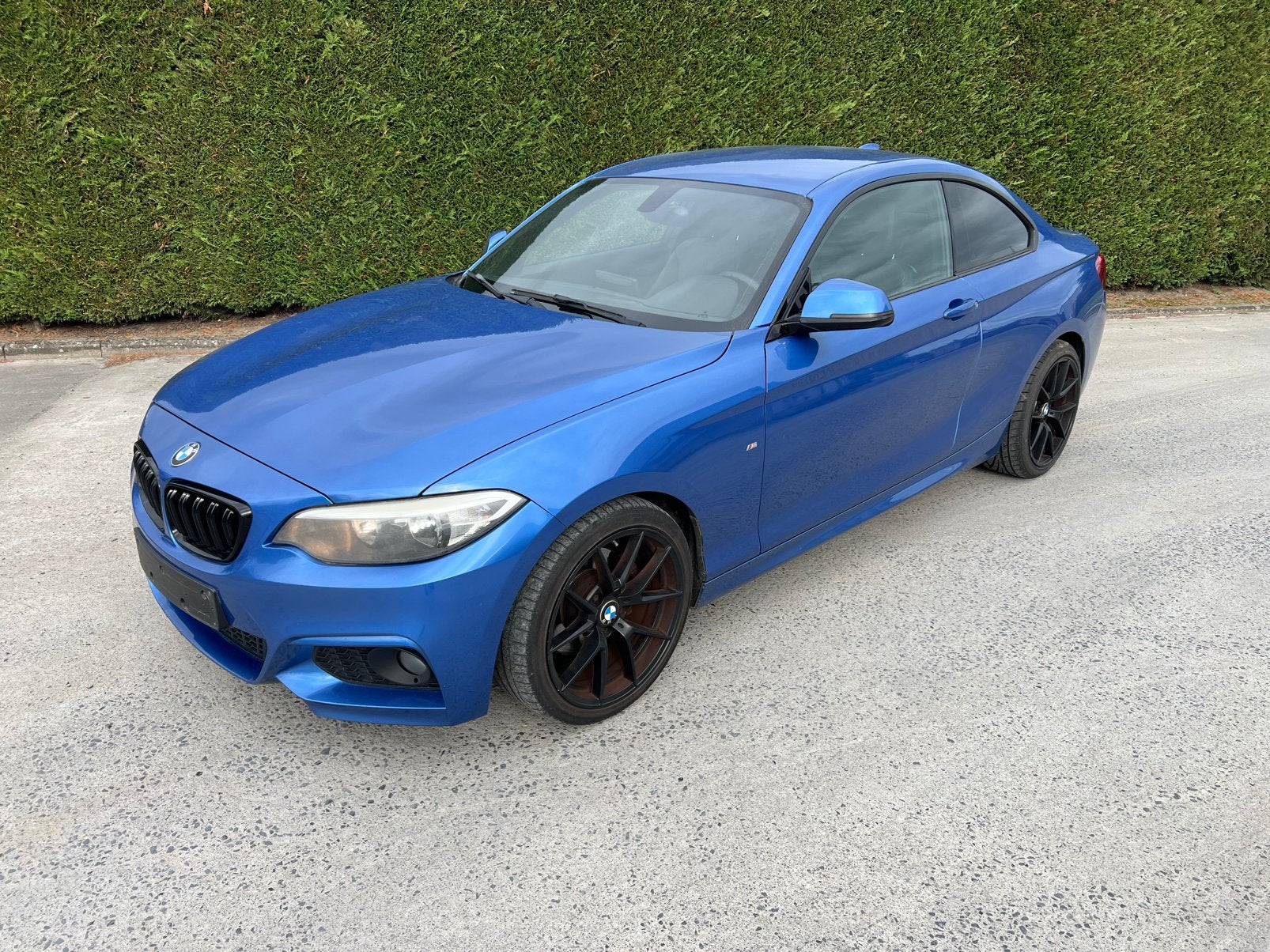 Bmw F22 220i • Navi • Airco • M-Pakket •, Cuir, Euro 5, Entreprise, Noir