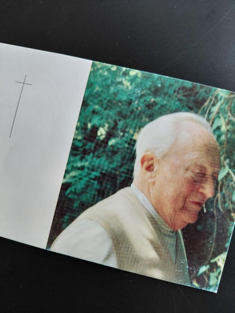 Bidprent Paul Kronacker, Verzamelen, Verzenden, Bidprentje