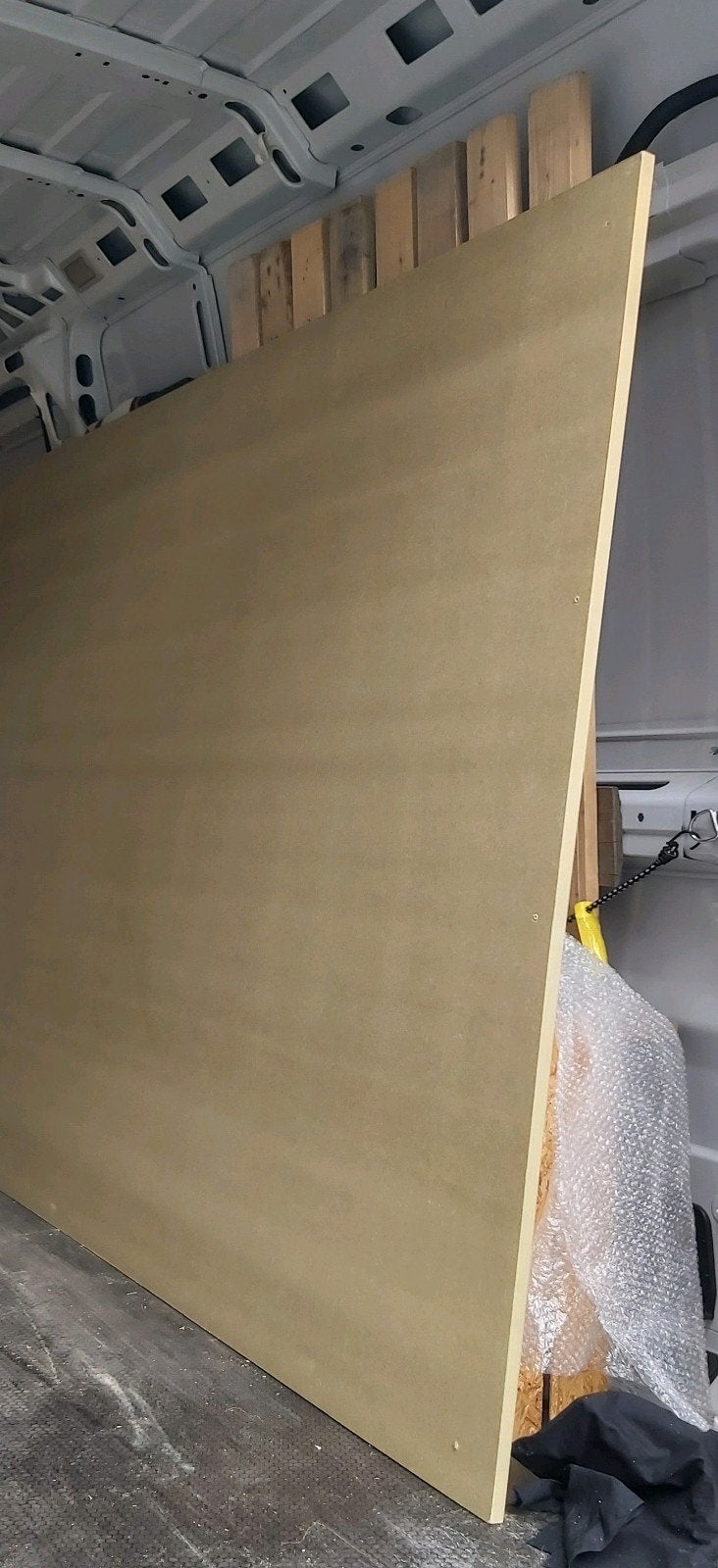 Te koop : 2  Grote MDF platen in perfecte staat, Ophalen