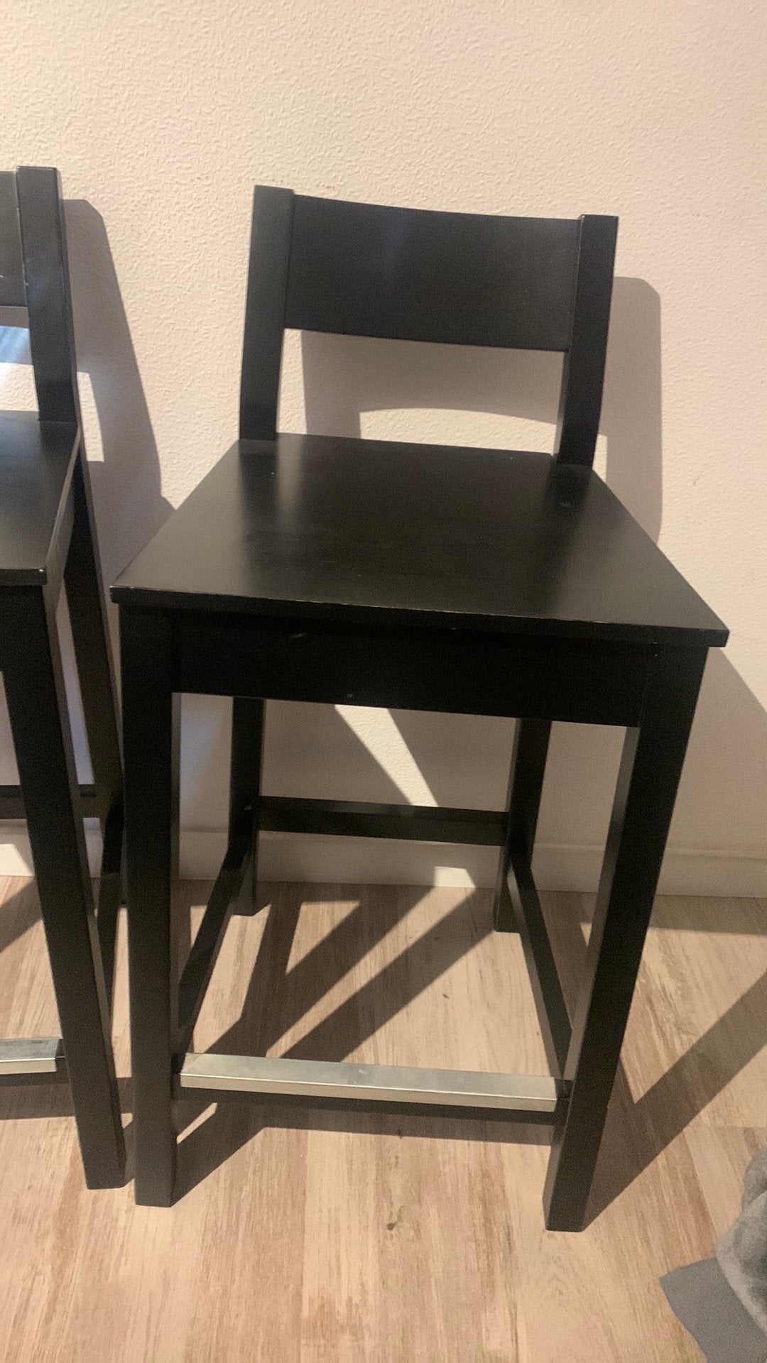 Stoelen, Ophalen, Zwart