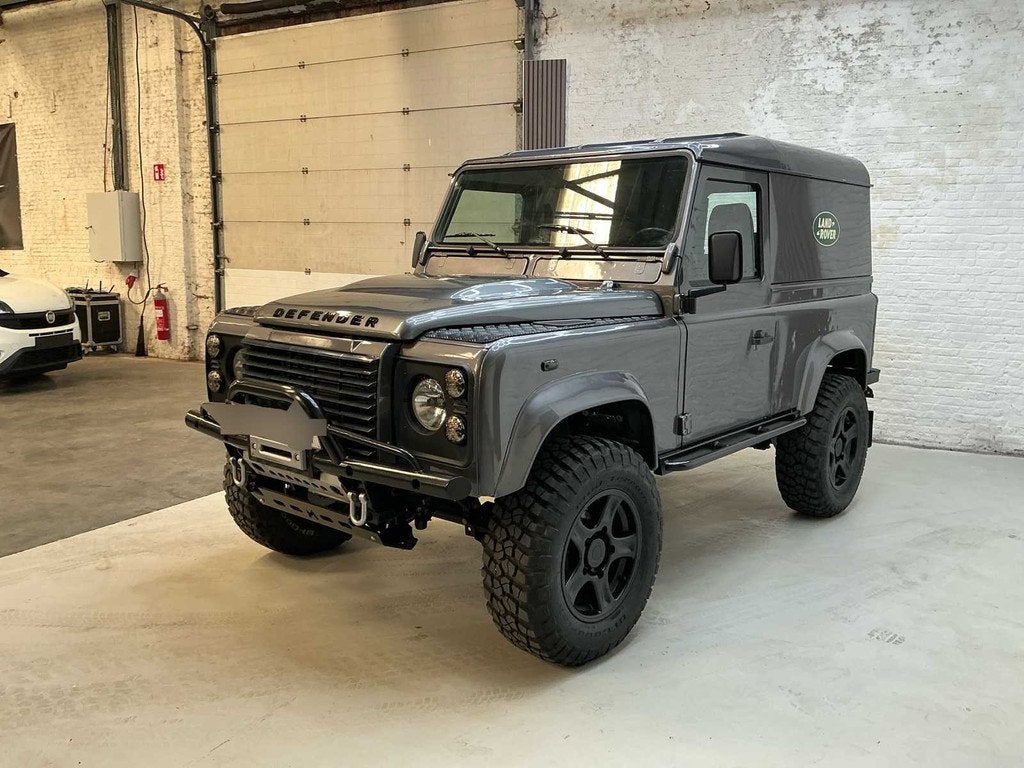 2001 Landrover Defender 90 Personenauto, Auto's, Land Rover, Automaat, Gebruikt, Diesel, Overige carrosserie