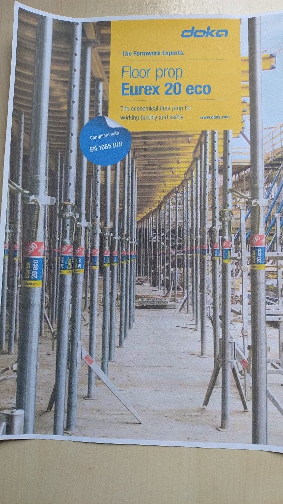 schroefstempels Doka Eurex 300 ,gebruikt, Doe-het-zelf en Bouw, Ophalen, Gebruikt