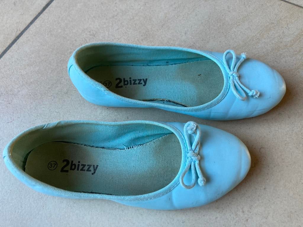 Lichtblauwe Meisjesschoenen 2bizzy maat 37, Ophalen, Gebruikt, Meisje, Schoenen