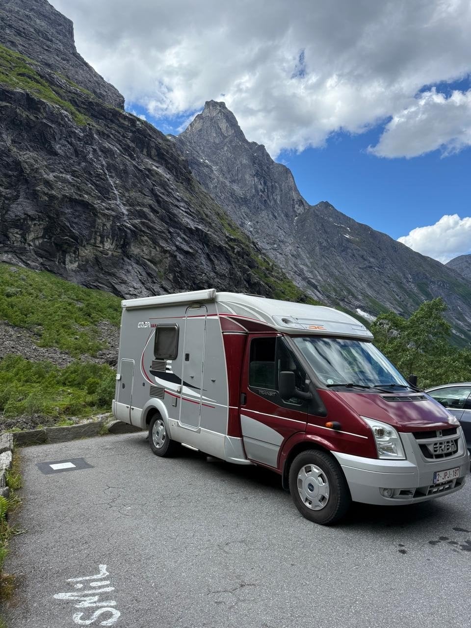 Ford transit 2.2 tdci Eriba van, Caravans en Kamperen, Mobilhomes, Particulier, Ford, Ford, Elektrische ramen, Ophalen