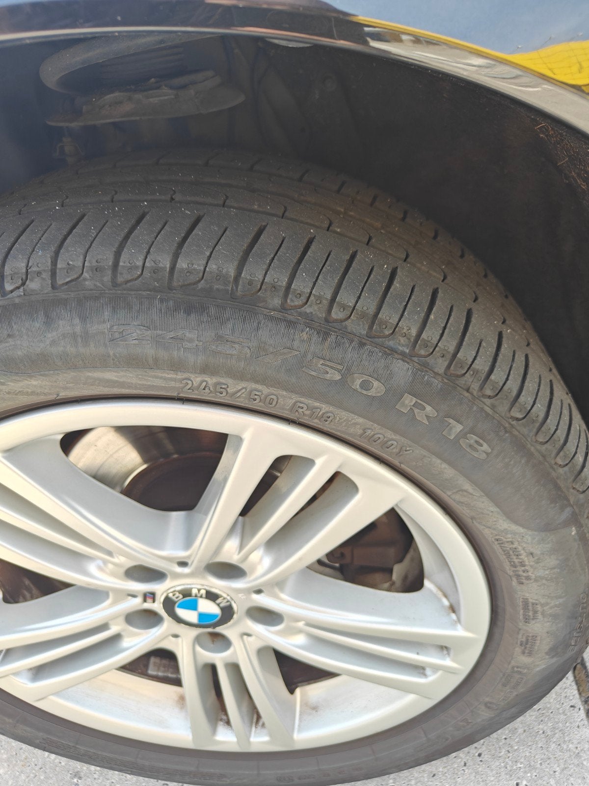 4 Bmw x4 f26 velgen 18" met Pirelli banden., Ophalen, 18 inch, 245 mm, Band(en)
