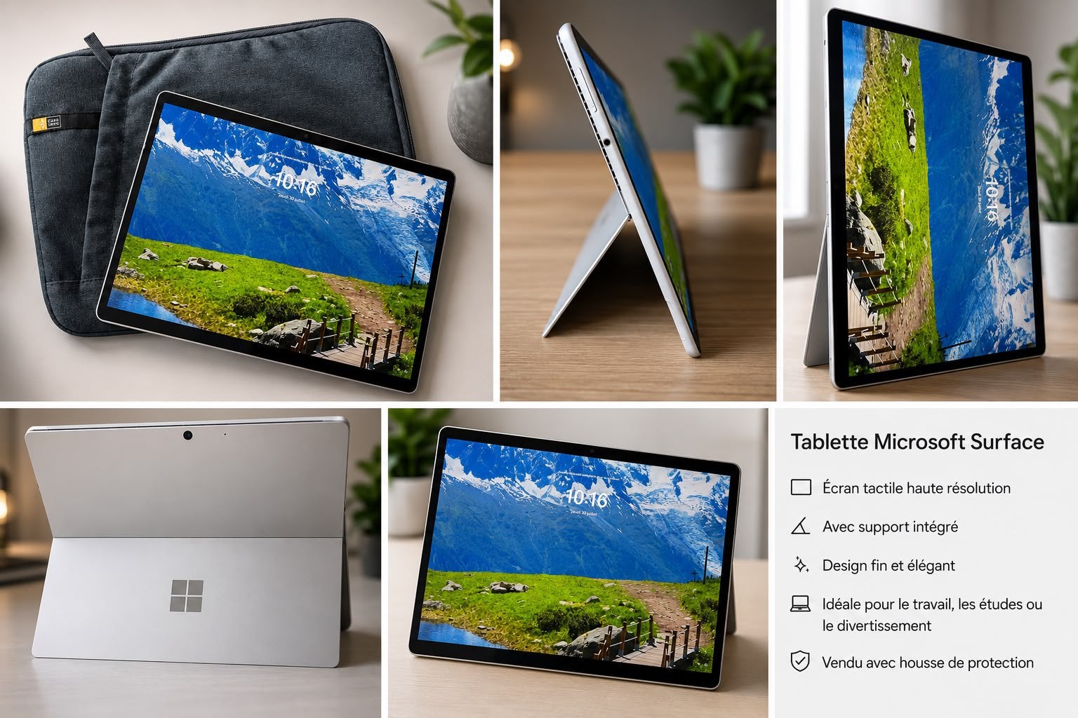 Pc portable / Ordinateur / Microsoft Surface pro 8, Enlèvement ou Envoi, 13 pouces, Avec écran tactile, Comme neuf