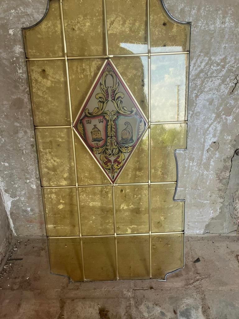 Glas in lood, Ophalen, Glas in lood