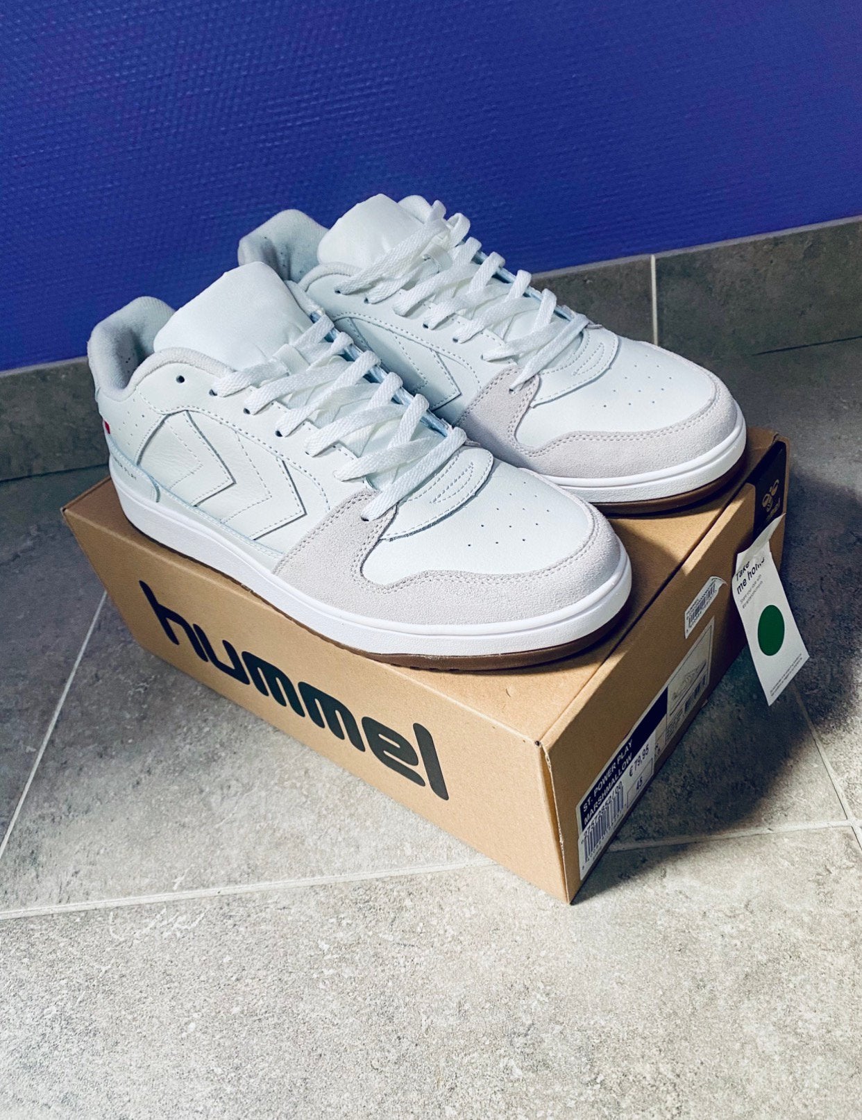 Nouvelles baskets HUMMEL blanches taille 45, Vêtements | Hommes, Chaussures, Neuf, Enlèvement, Blanc, Baskets