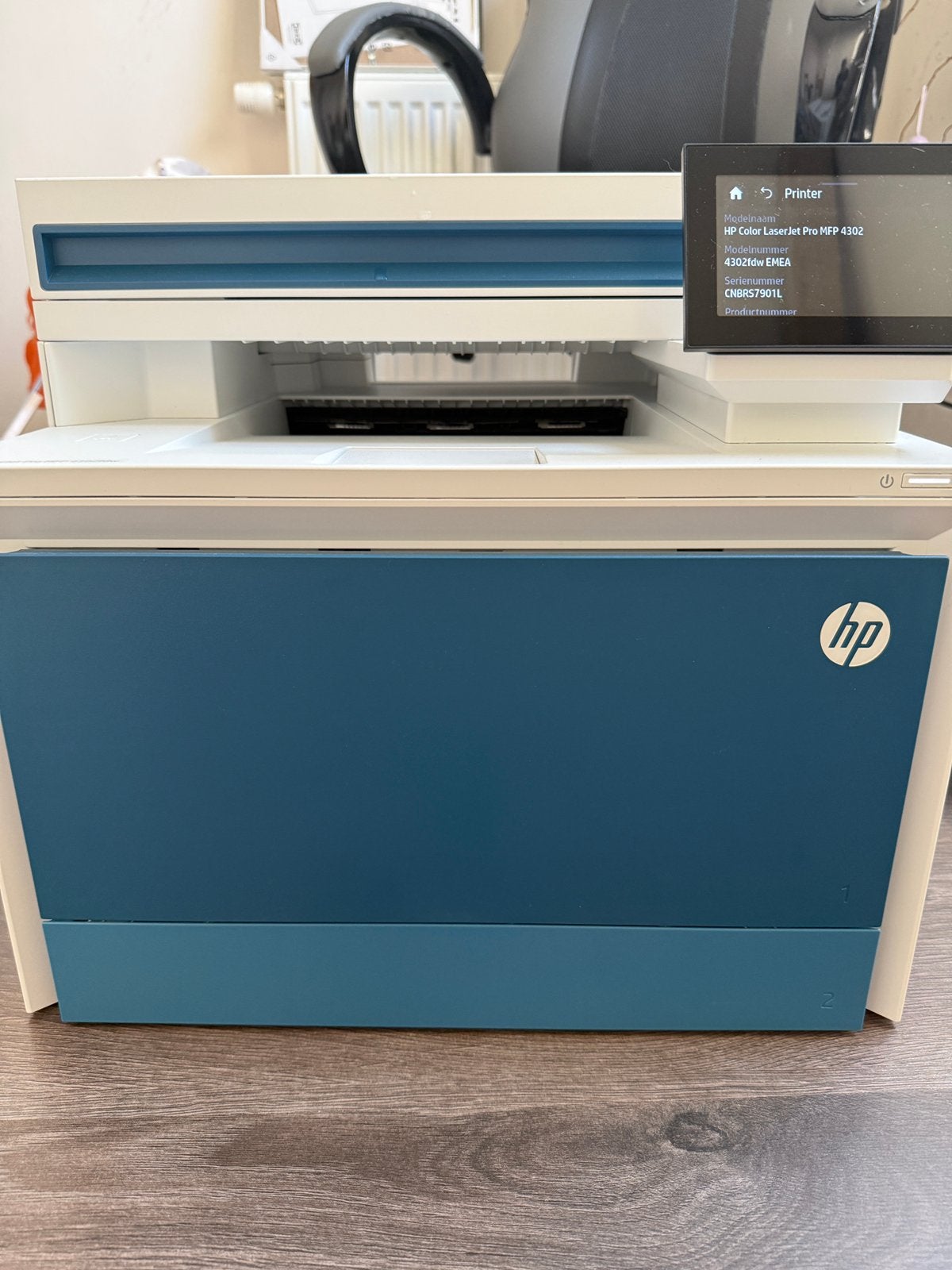 HP Color Laserjet Pro MFP 4302fdw color laserprinter, Computers en Software, Ophalen, Zo goed als nieuw, Laserprinter