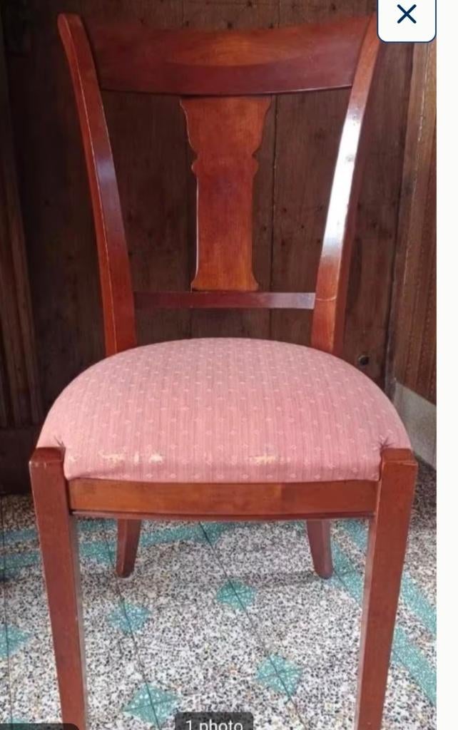 Cherche chaise en merisier, Maison & Meubles, Enlèvement