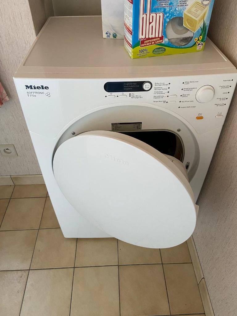 Miele Softtronic T7734 Droogkast, Electroménager, Sèche-linge, 85 à 90 cm, 4 à 6 kg, Chargeur frontal, Enlèvement
