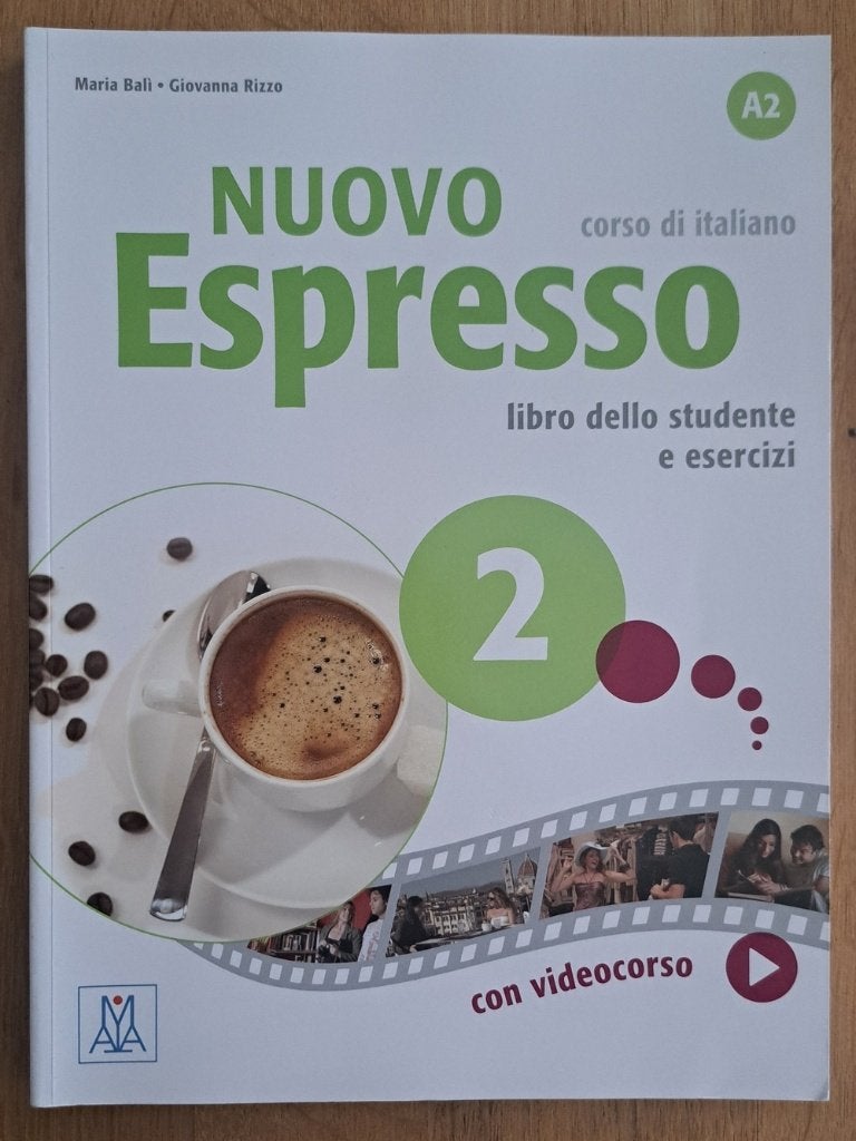 Nuovo Espresso 2, libro dello studente con videocorso, Italien, Enlèvement ou Envoi, Alma Edizioni, Comme neuf