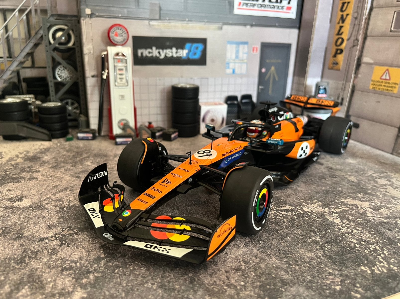 1:18 F1 Mclaren Piastri Monaco 2025 - neuve dans sa boite, Enlèvement ou Envoi, Comme neuf, Voiture, Solido