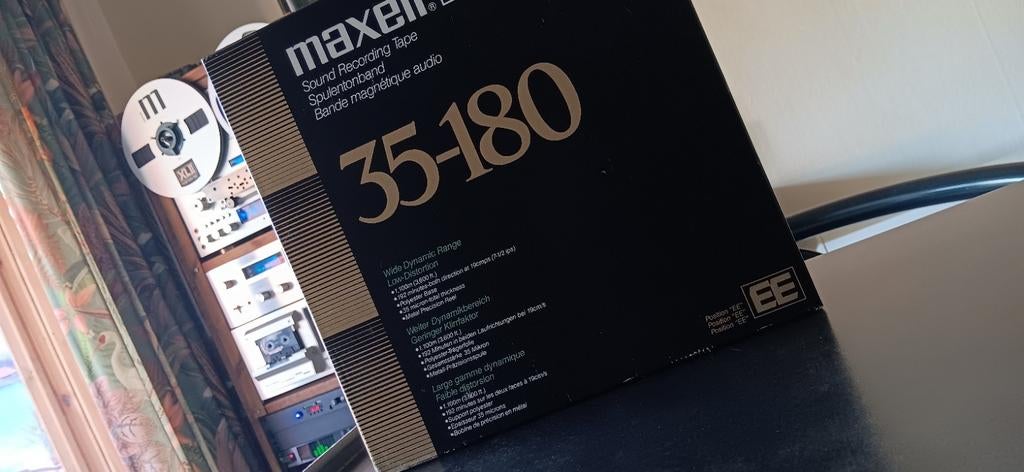 2x MAxell Xl2 metal reel 3600ft, Verzenden
