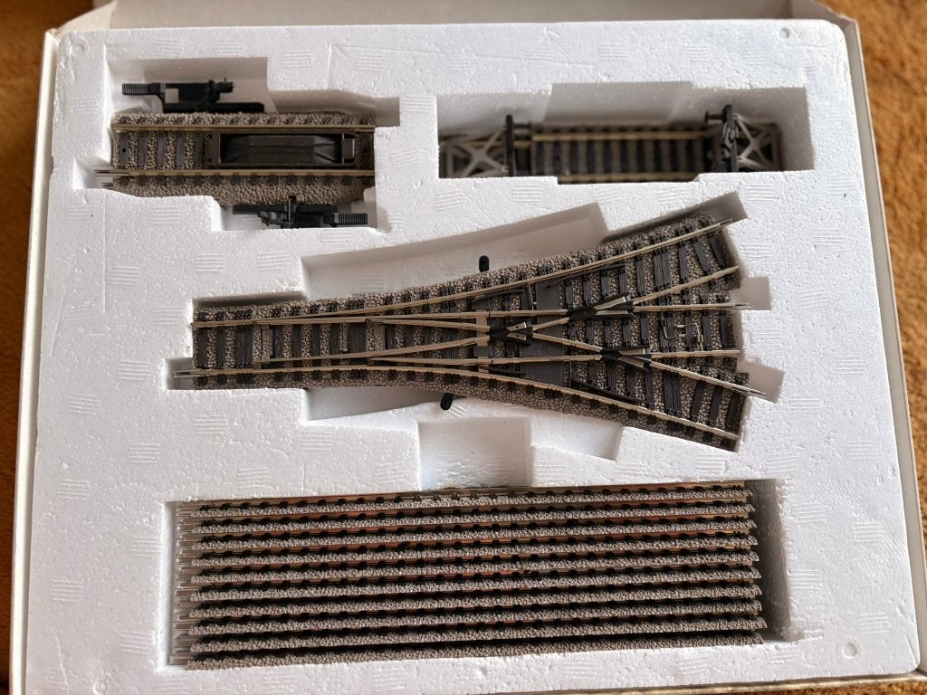 Fleischmann H0 wisselset 6193, Gelijkstroom, Geen, Rails, Ophalen of Verzenden