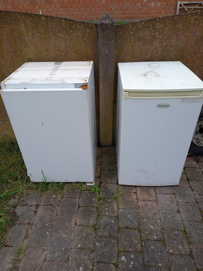 1 KOELKAST + 1 VRIEZER, Ophalen, Vrieskast