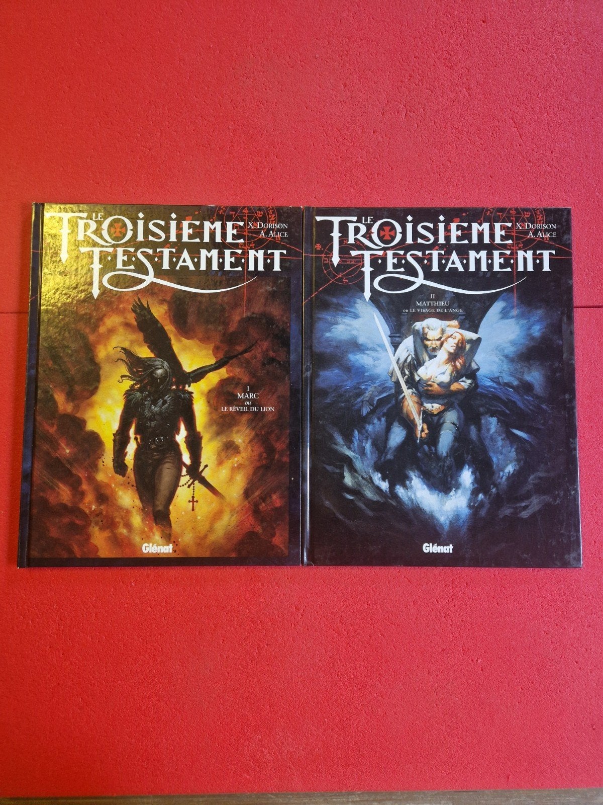 lot de 2 bd le troisième testament 1 et 2, Livres, Enlèvement ou Envoi