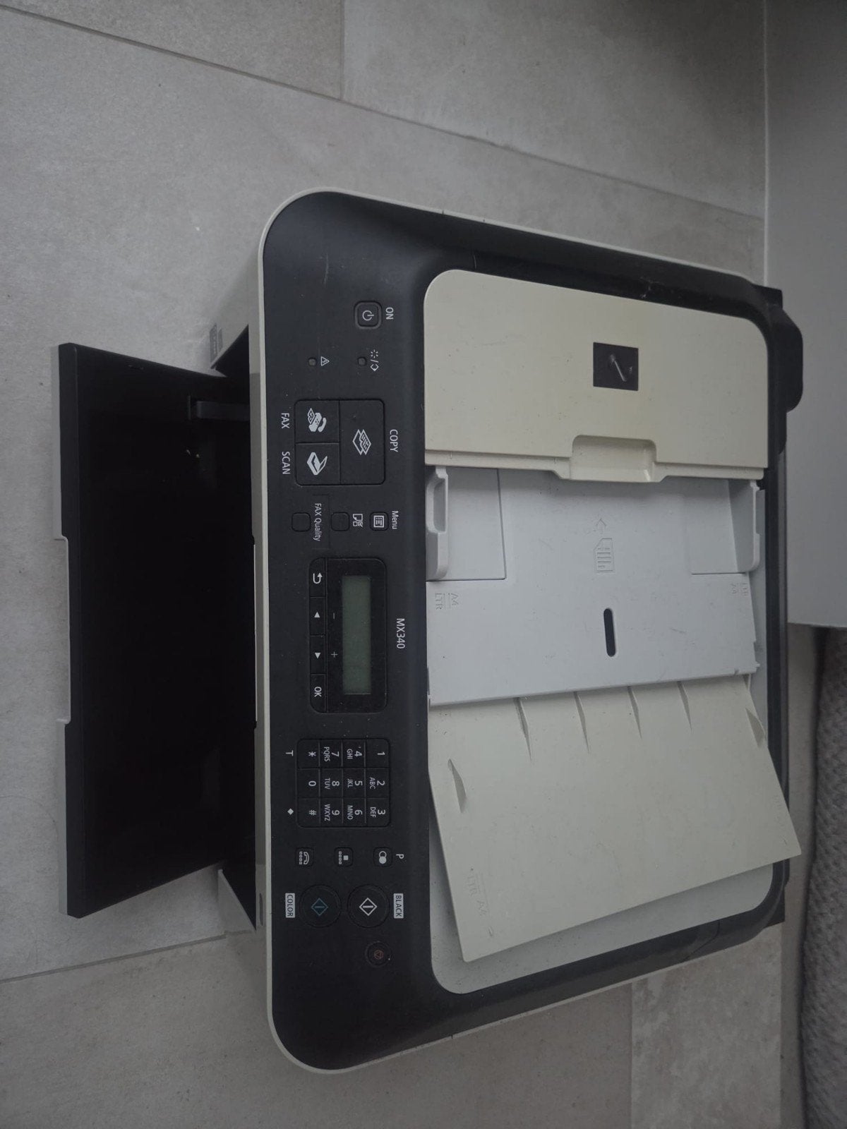 Canon PIXMA MX340 All-In-One Inkjet Printer, Ophalen, Printer