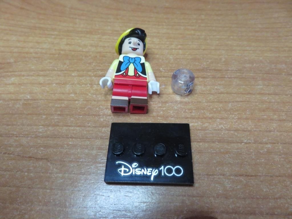 Lego minifiguur coldis100-2 Disney, Pinoccio ( Nieuw ), Ophalen of Verzenden, Minifiguur, Lego, Disney