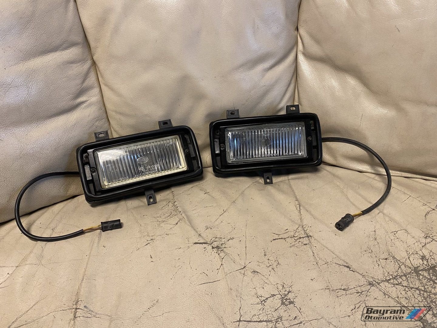 Bmw E30 mistlampen set Hella type 1 vfl coupe cabrio 3-serie, -, Utilisé, -, Enlèvement ou Envoi