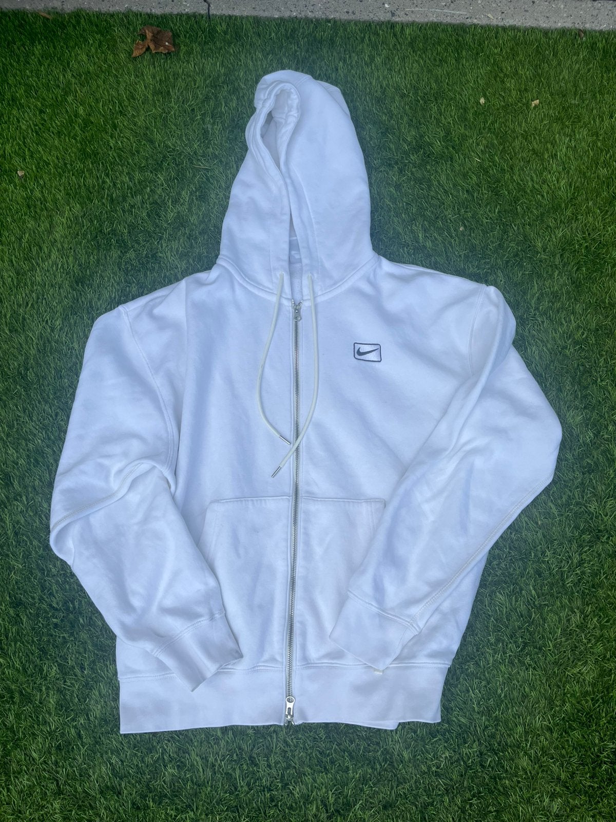 Hoodie Nike maat M, Ophalen of Verzenden, Zo goed als nieuw, Maat 48/50 (M), Wit