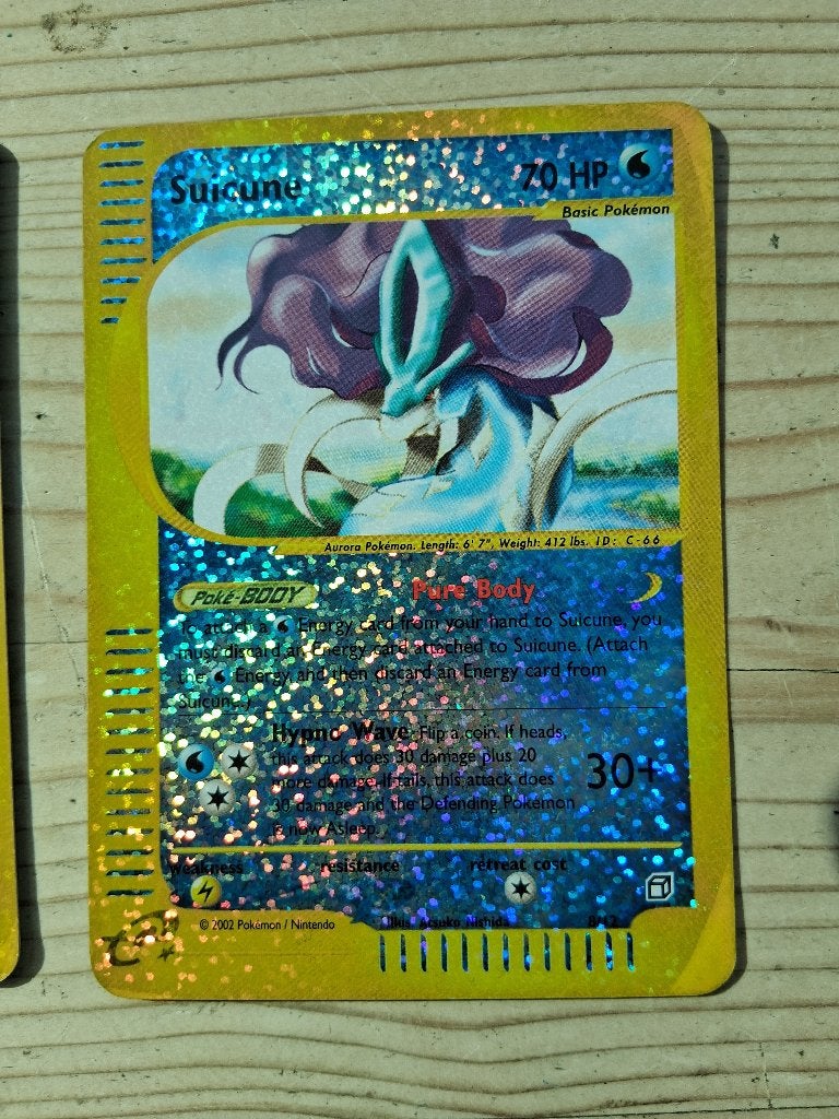 Aquapolis BOXTOPPER: SUICUNE (2003 e-Series WOTC), Ophalen of Verzenden