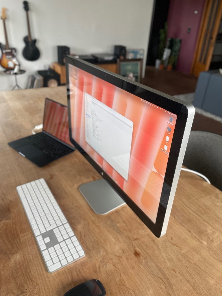 Apple Thunderbolt Display 27" incl. USB-C adapter!, Gaming, IPS, 60 Hz ou moins, Enlèvement
