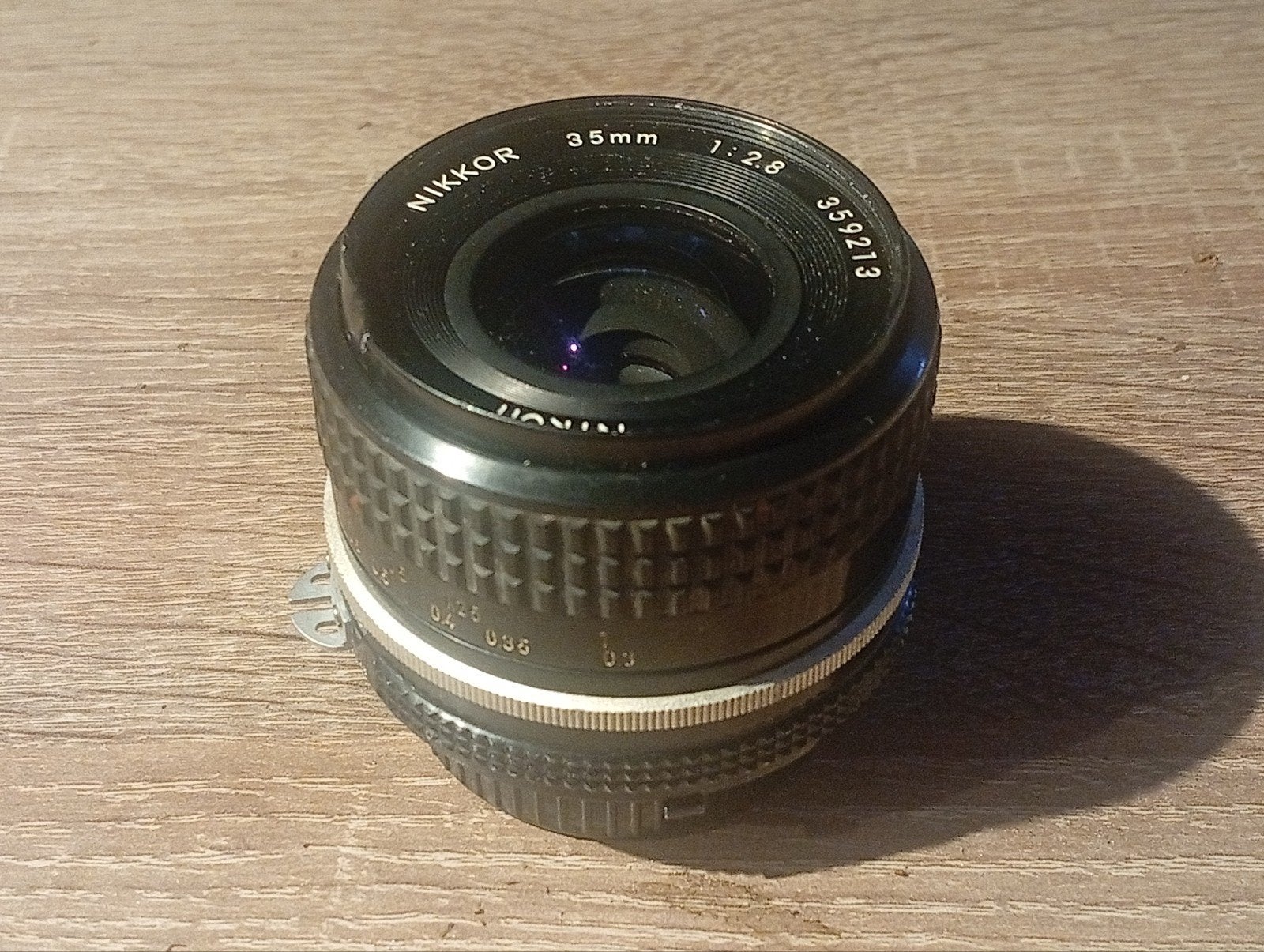 Optique Nikon Nikkor 35 mm ouvre à 2.8, Enlèvement, Nikon