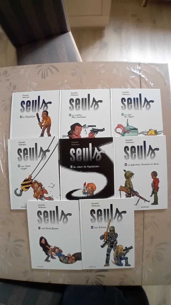 SEULS T 1 à 8 - Tous en EO, Enlèvement ou Envoi, Comme neuf