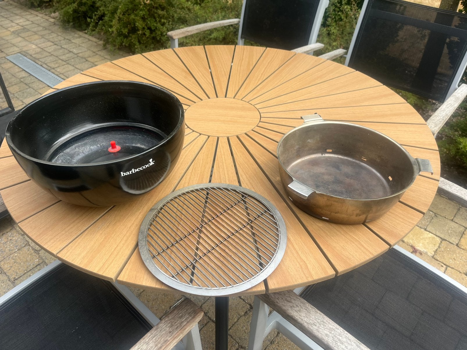 Barbecook, Ophalen, Gebruikt