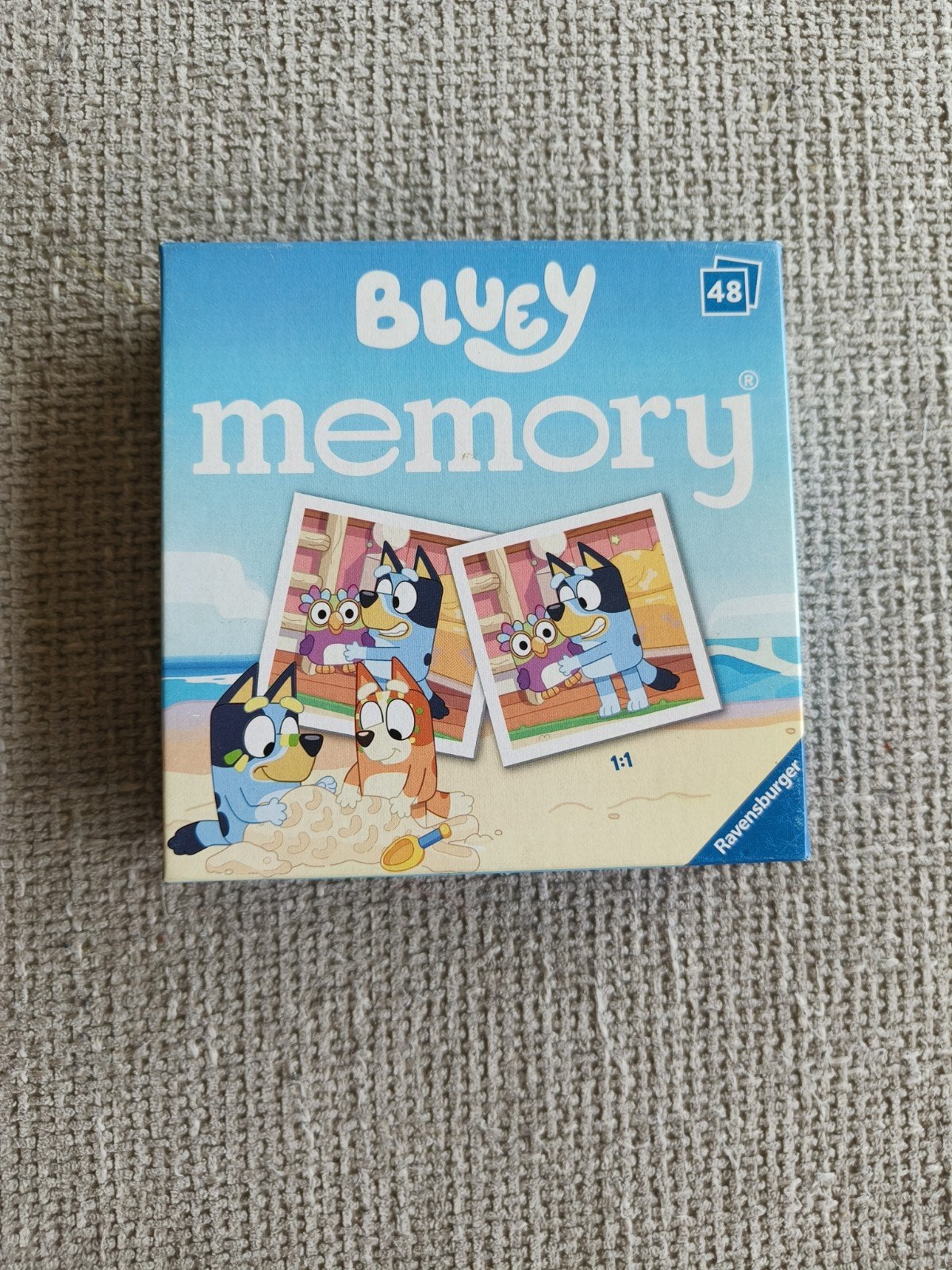 Bluey memory spel, Ophalen, Zo goed als nieuw, Ravensburger