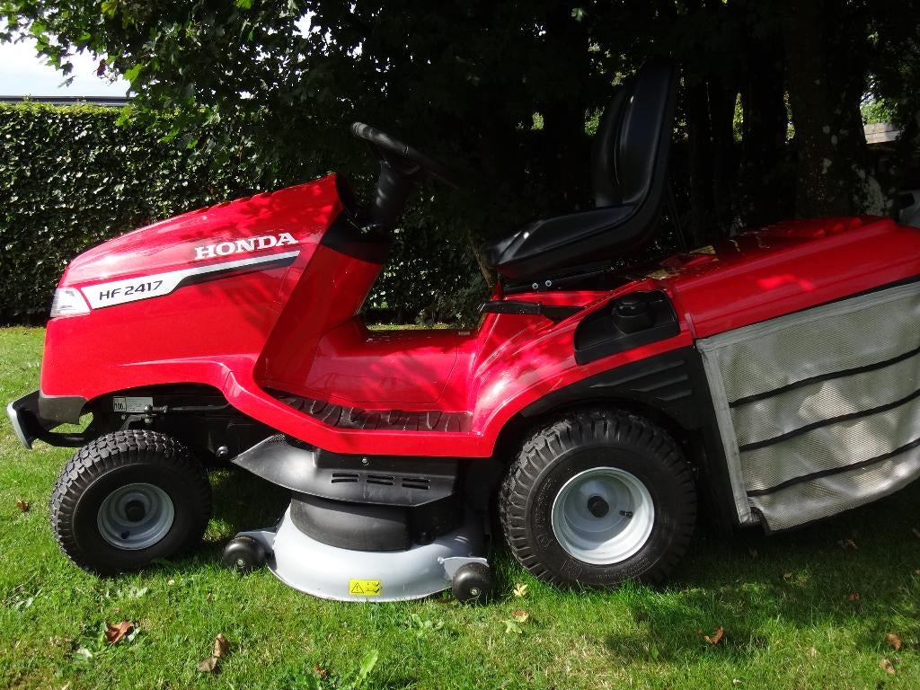 Tracteur tondeuse Honda HF 2417 comme neuf, HONDA, Démarrage électrique, Comme neuf, Enlèvement