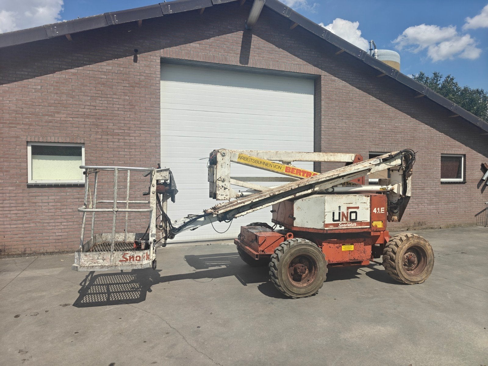 Snorkel Uno 41E knikarm hoogwerker 14 meter, Zakelijke goederen, Machines en Bouw | Liften, Steigers en Ladders, Ophalen of Verzenden