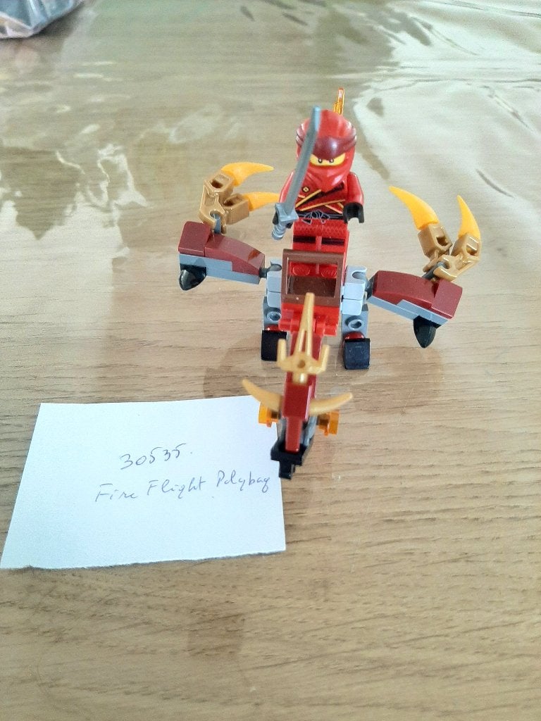 Lego Ninjago Set 30535 Fire Flight, Kinderen en Baby's, Speelgoed | Duplo en Lego, Lego, Compleet, Ophalen of Verzenden, Zo goed als nieuw
