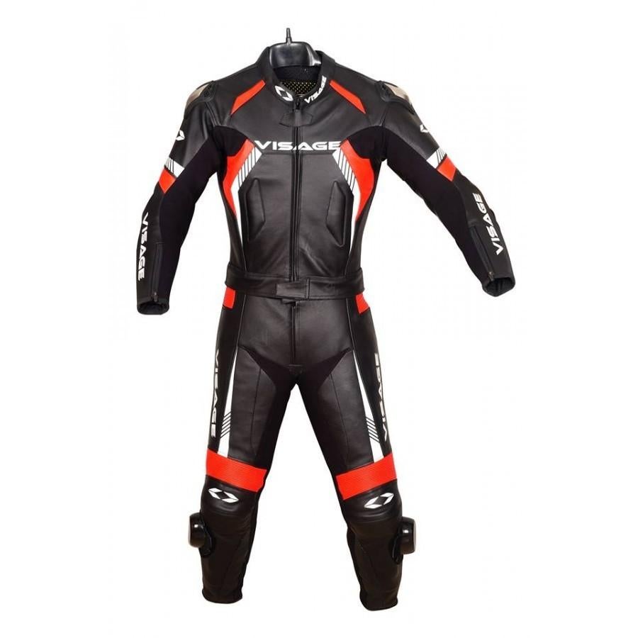 Combinaison de moto en cuir avec protections CE neuf 2 piece, Envoi, Neuf, avec ticket, Femmes, Combinaison