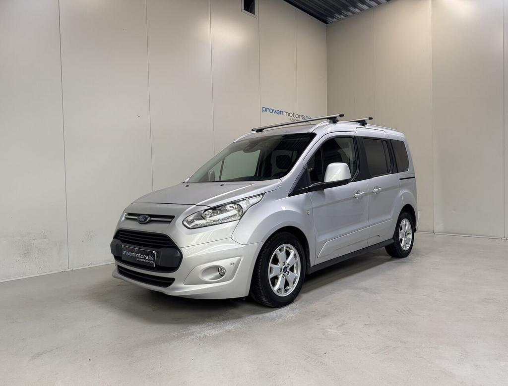 Ford Tourneo Connect 1.0 Benzine Man. - Airco - Pano - Tops, Auto's, Ford, 0 kg, 4 deurs, Monovolume, 0 kg