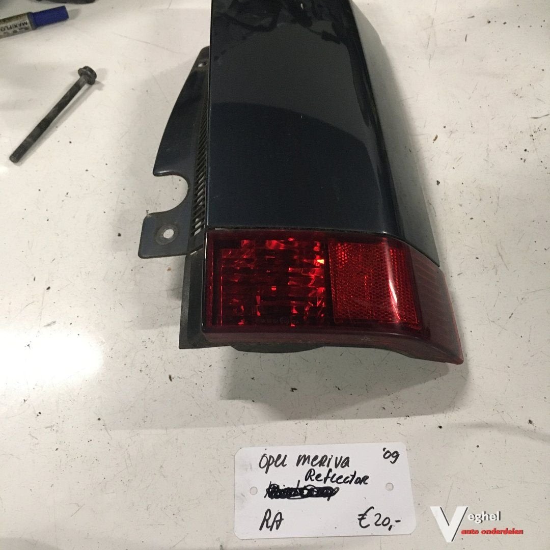 Opel Meriva 1.6 16v automaat Reflector Rechts, Gebruikt, -, -, Ophalen of Verzenden