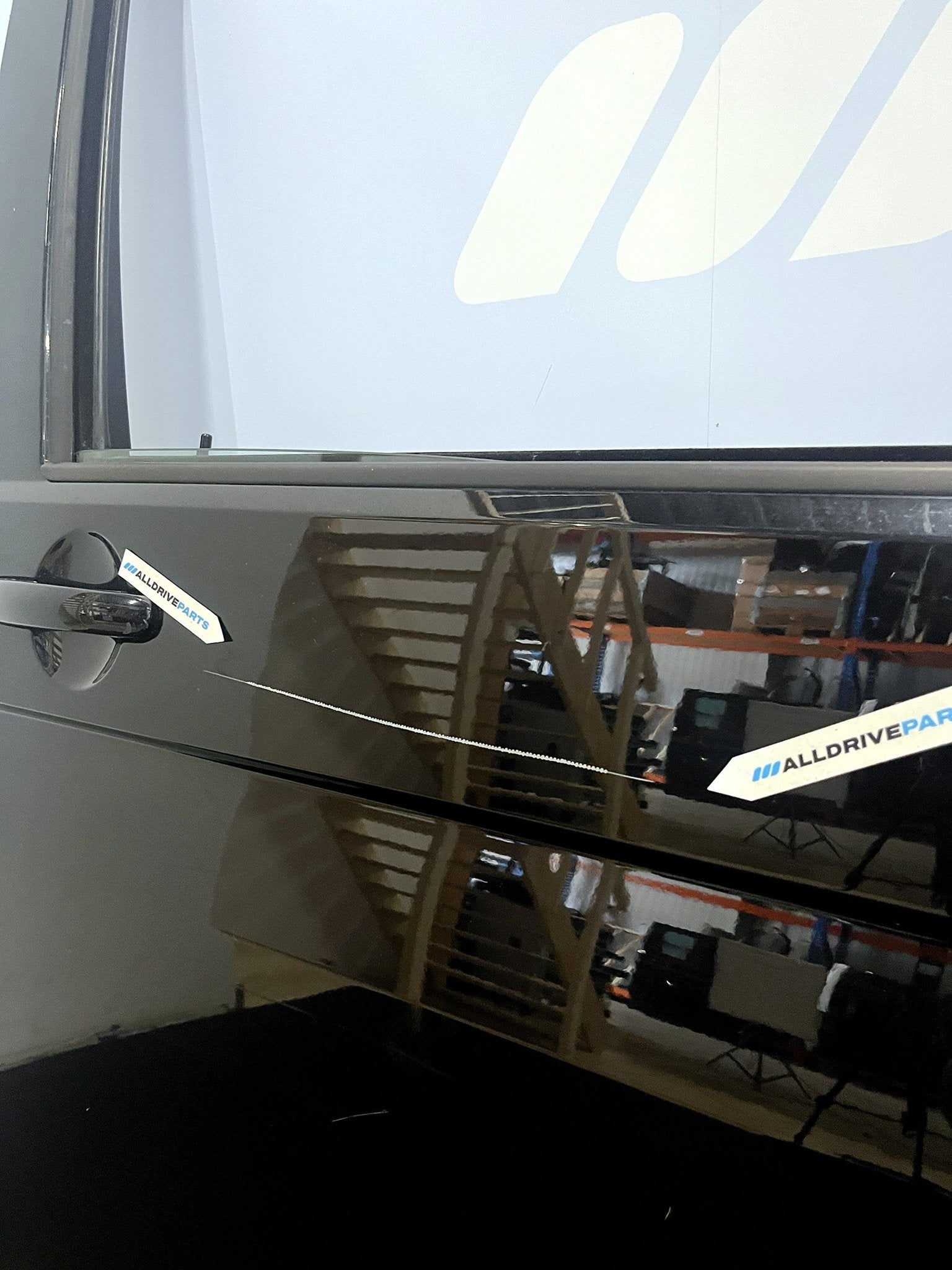 VW Transporter T6 voorportier rechts zwart LC9X 7LA831056, Gebruikt, -, Deur, -