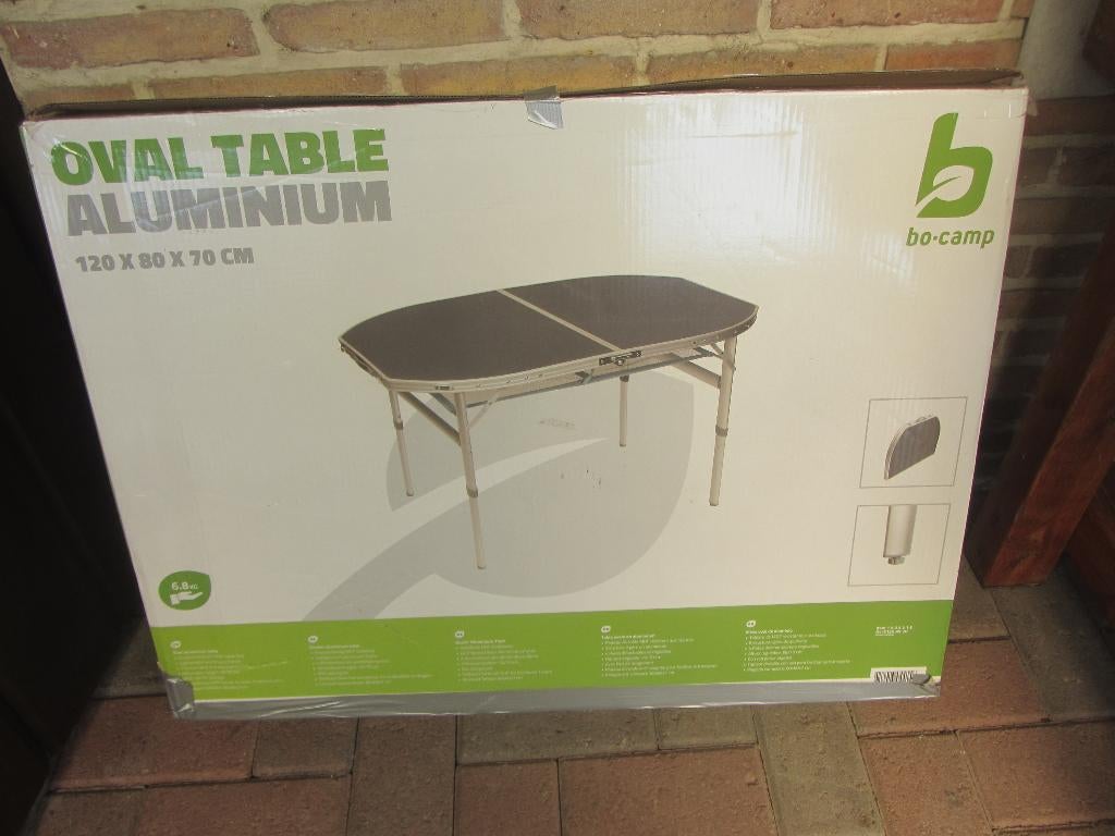 kampingtafel, Ophalen
