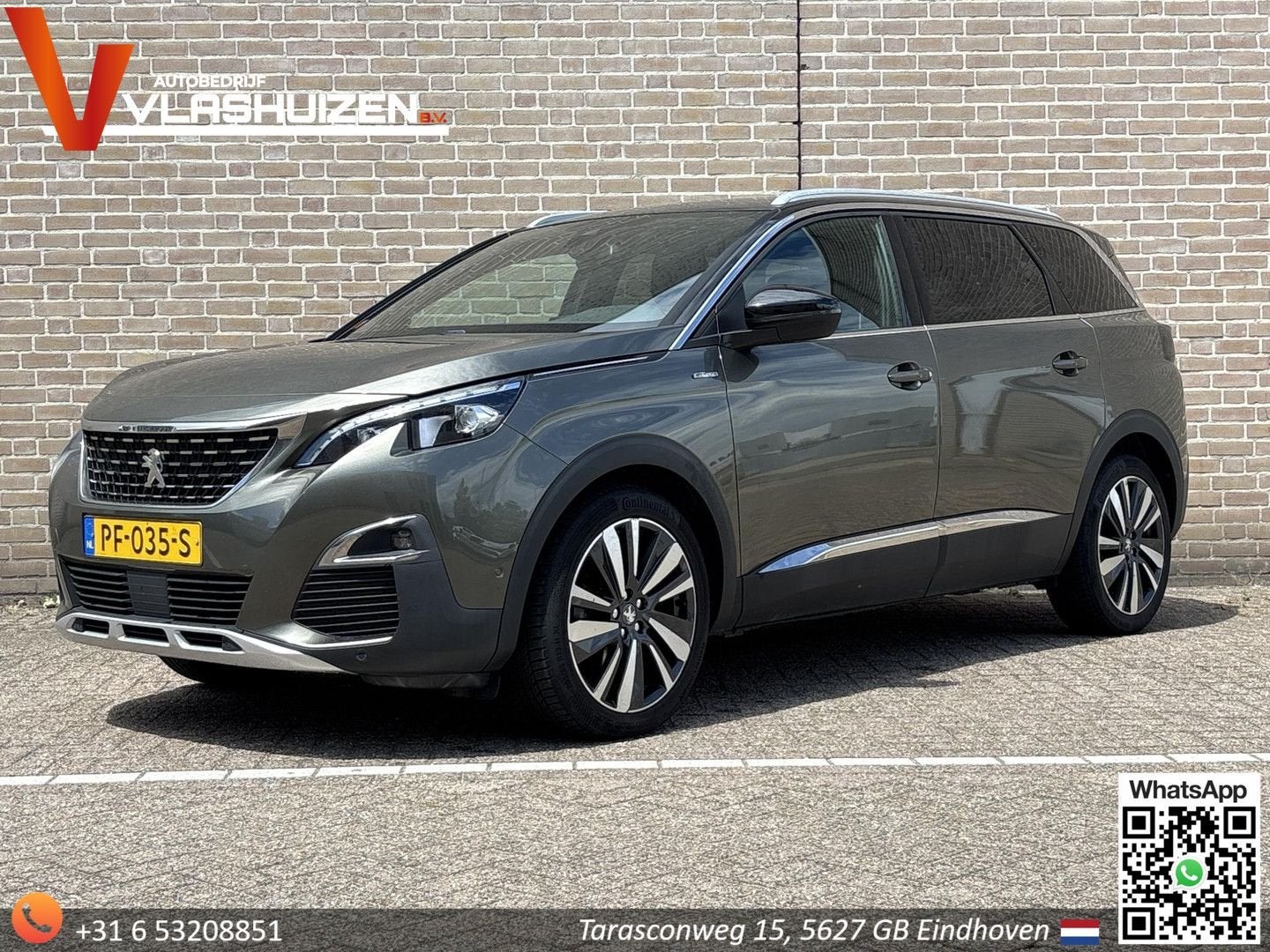 Peugeot 5008 1.2 PureTech GT-Line | 7 Persoons | Navi | Clim, Autos, Argent ou Gris, Achat, Entreprise, Boîte manuelle